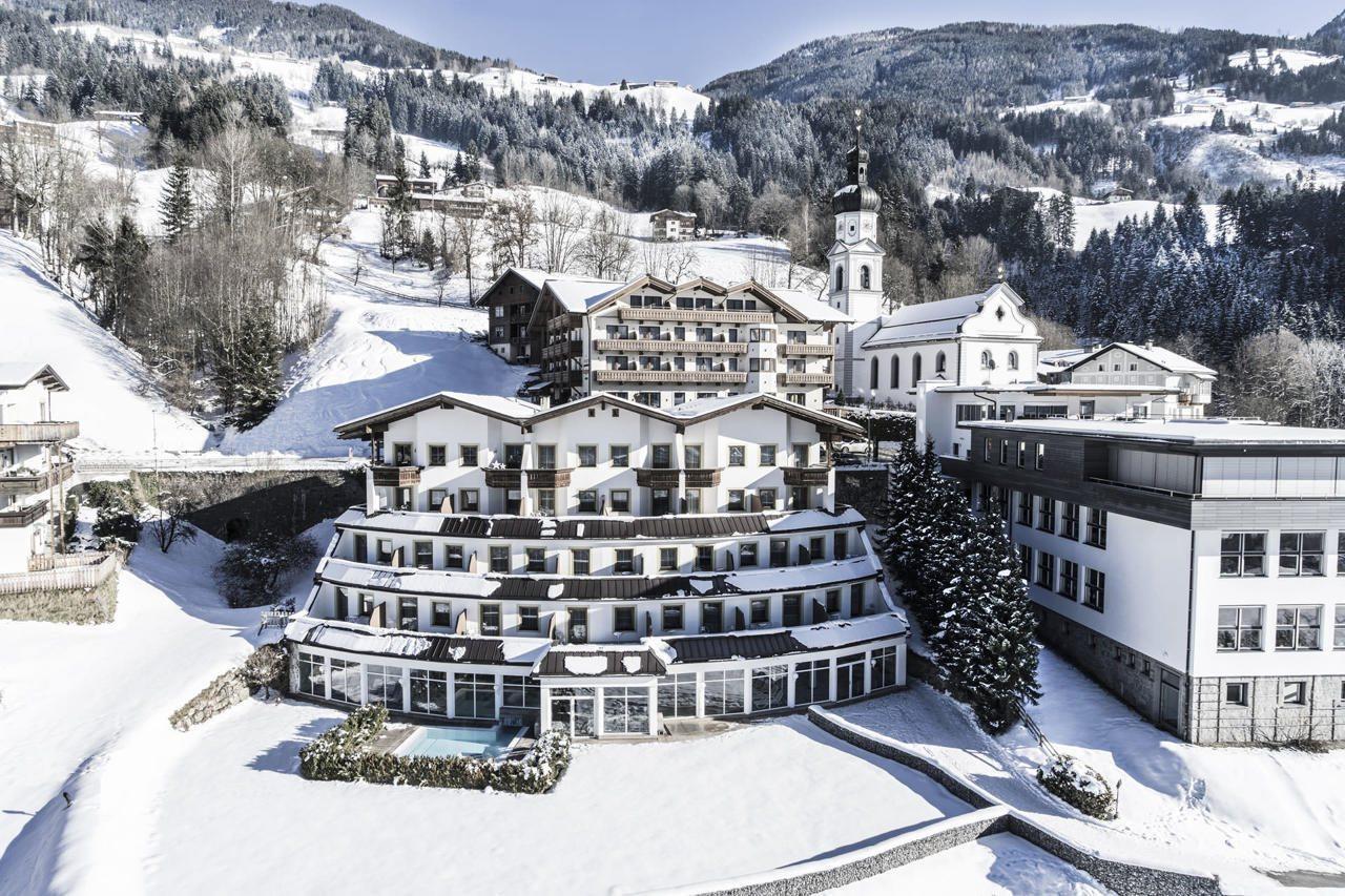 Ferienhotel Hoppet Hart im Zillertal Buitenkant foto